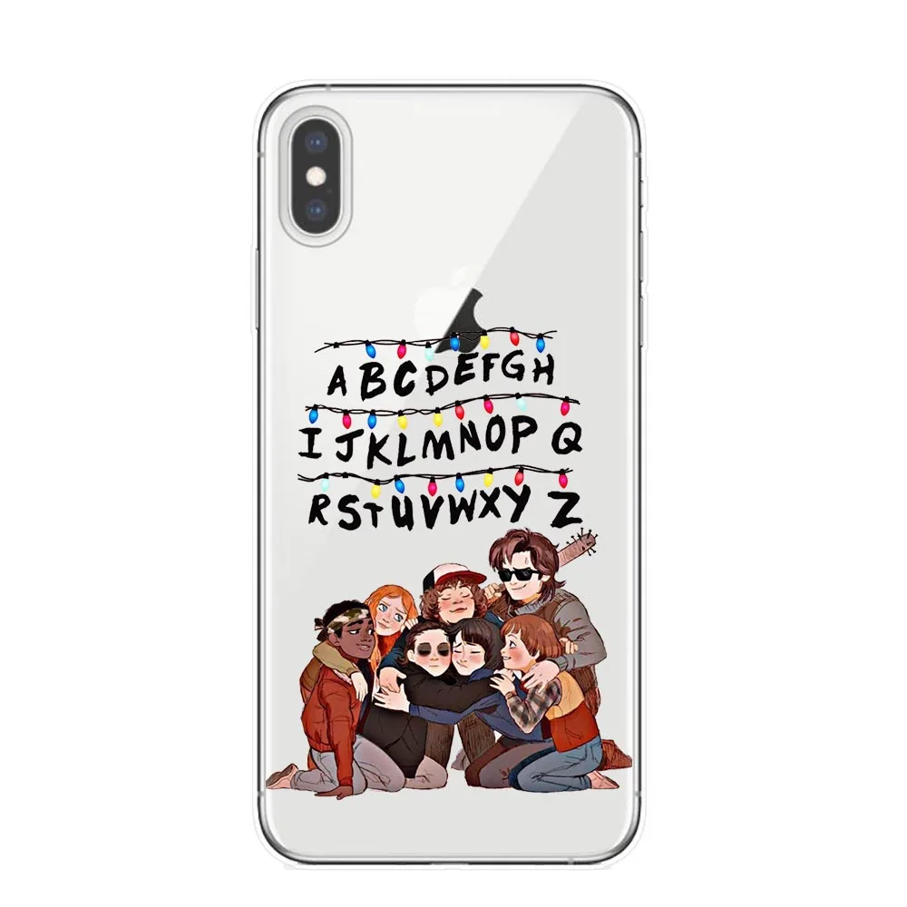 Необычные вещи Популярные Новинки дизайн постеров Stranger things мягкий силиконовый