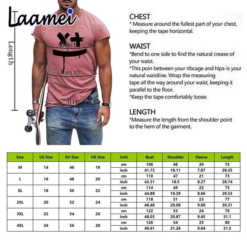 

Laamei Tshirts Men Smile Print Shirt Harajaku Mens Clothing Summer Hip Hop Streetwear Casual Loose T Shirts Short Sleeve Tops