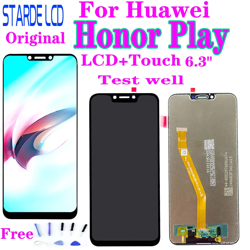 Оригинальный Новый 6 3 &quotдля Huawei Honor Play COR L29 ЖК дисплей сенсорный экран дигитайзер