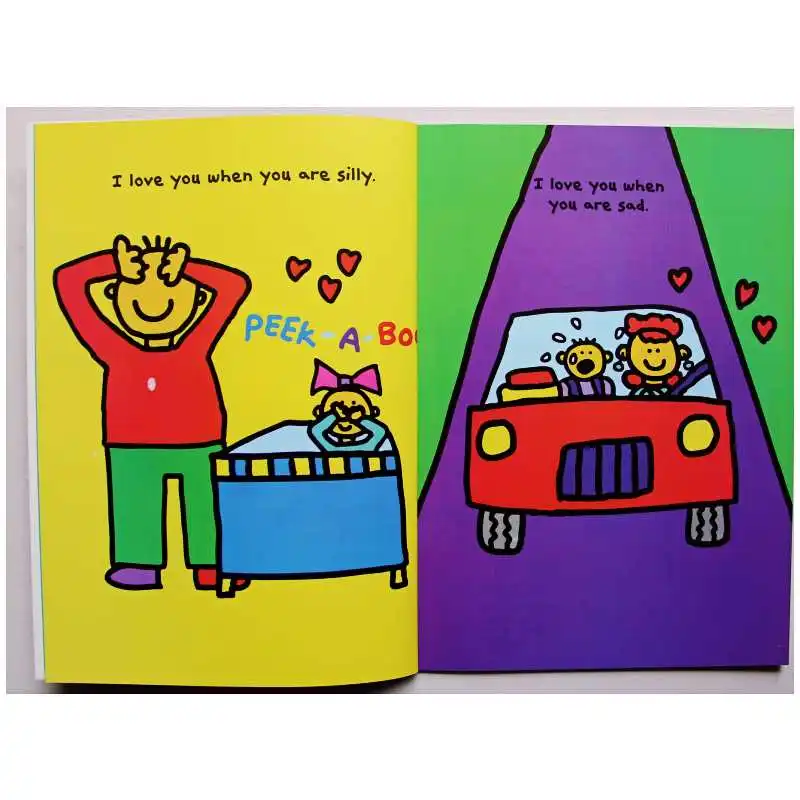 Книга с надписью I LOVE YOU Тодд Парр|Чтение| |