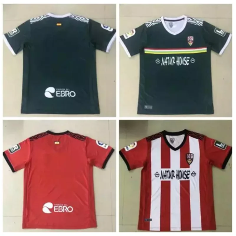 

2020 2021 UD Logros Jerseys ZELU Vitoria ANDY NAKI home away Logrones 20 21 shirt S-2XL