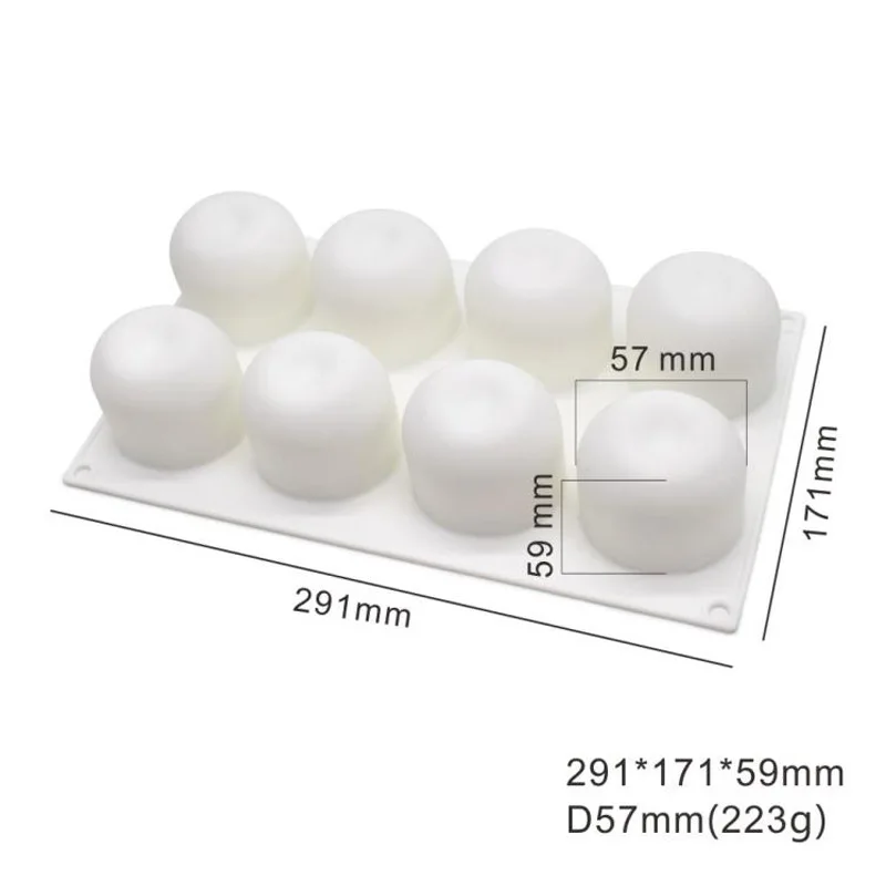 Чистый красный 3D желе Apple французский десерт выпечки инструменты DIY