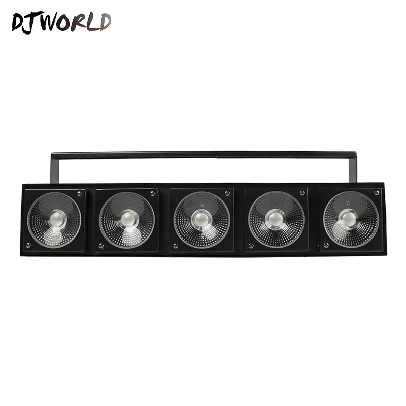 Djworld светодиодный 5x30 Вт RGB Матрица DMX512 сценический теплый белый COB эффект
