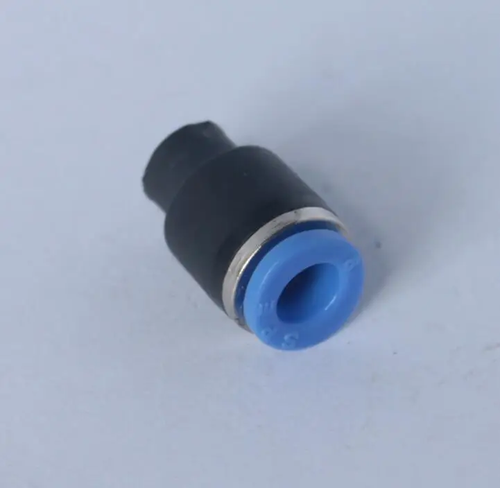 Пневматический концевой штуцер PPF 4 6 8 10 12 14 16 мм прямой пластиковый фитинг для