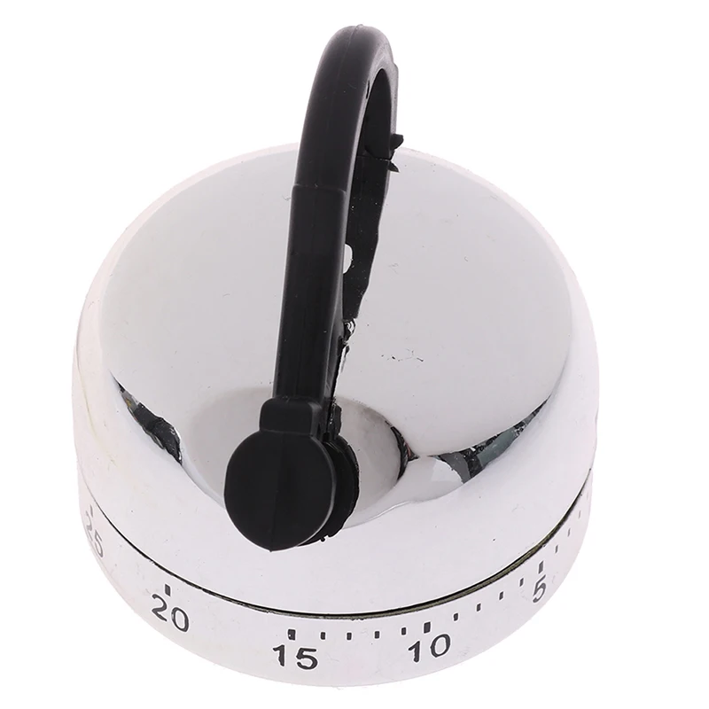 Новинка 60 минут кухонный таймер механический чайник в форме часы с подсчетом