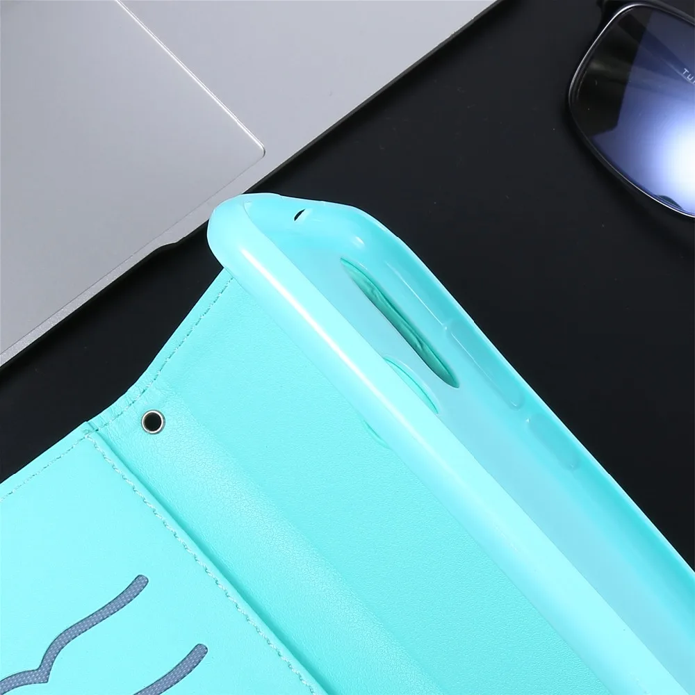 Из искусственной кожи чехол-бумажник чехол для huawei Y6 Pro Y7 премьер- карты футляры на липучке для huawei Honor 8A Honor 10 20 Lite, флип-чехол с функцией подставки