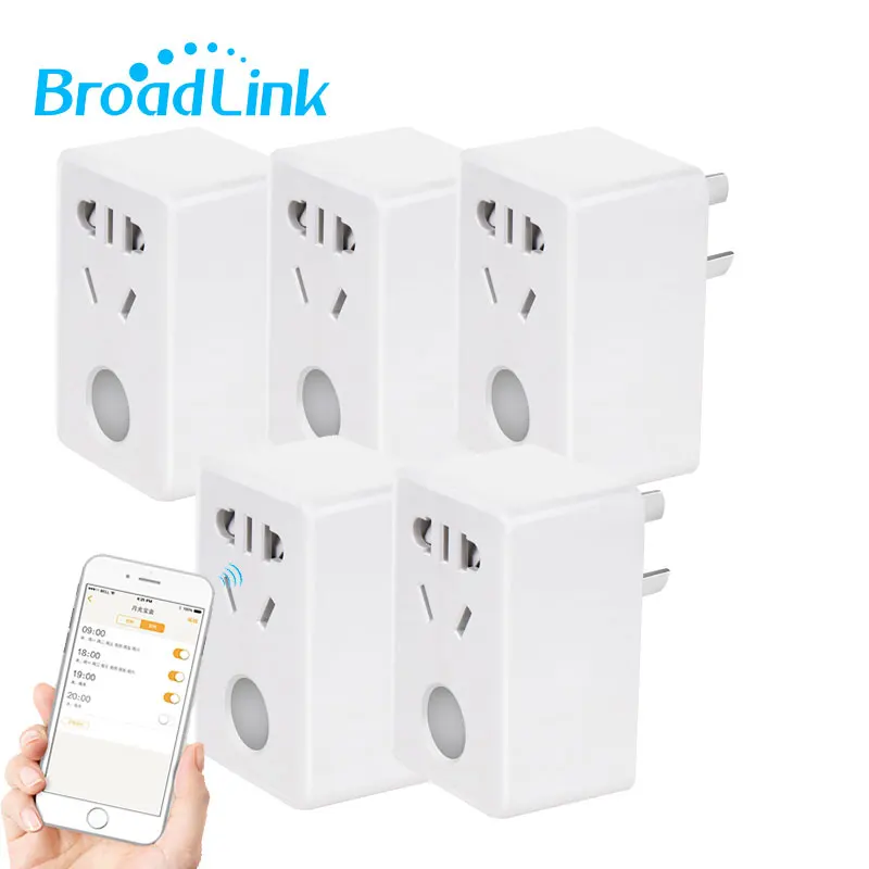 5PCS SP mini3 Broadlink SP Mini3 управление мини 3 беспроводной Смарт розетка Wifi 4G пульт дистанционного управления дизайн умный дом автоматизация - Цвет: 5PCS SP mini3