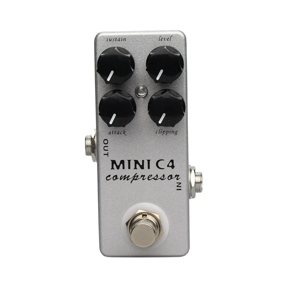 

Moskyaudio Mini Guitar Pedal Effects Compressor Booster Distortion Overload Bass Guitar Effects True Bypass Instrument