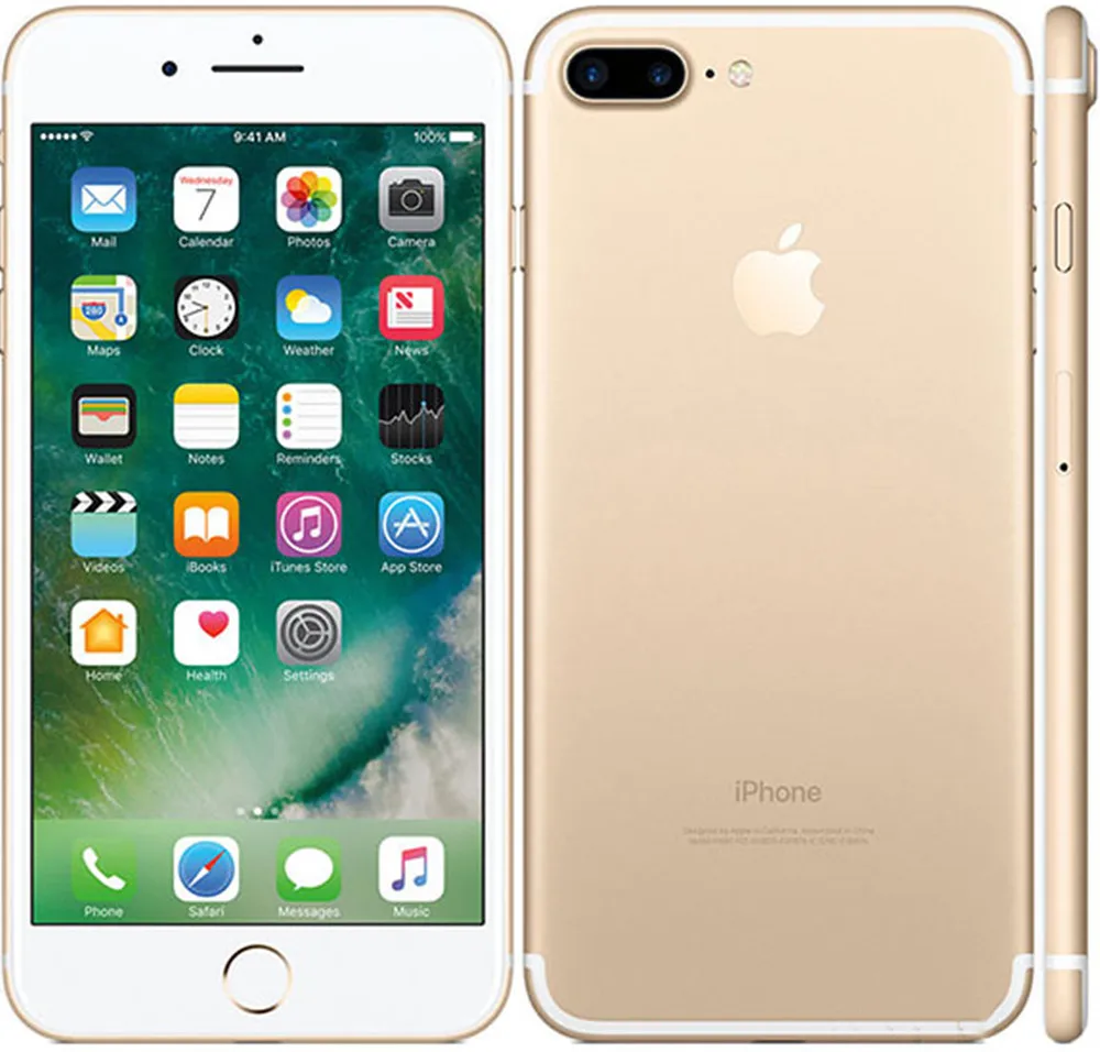 Для Apple iPhone 7 Plus разблокирован 12MP 4 аппарат не привязан к оператору сотовой связи 5," 4 ядра A10 3g Оперативная память 32/128G/256 Встроенная память NFC мобильного телефона