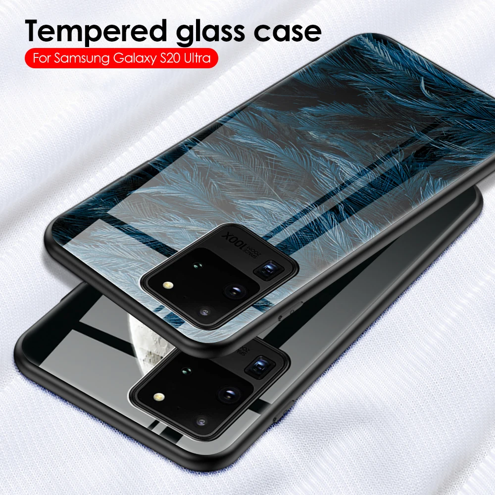 Planet Starry Phone Case For Samsung Galaxy S20 S22 Ultra S21 Plus FE Glass Case A52 A52S 5G A51 A72 A71 A12 A32 Note 20 Ultra