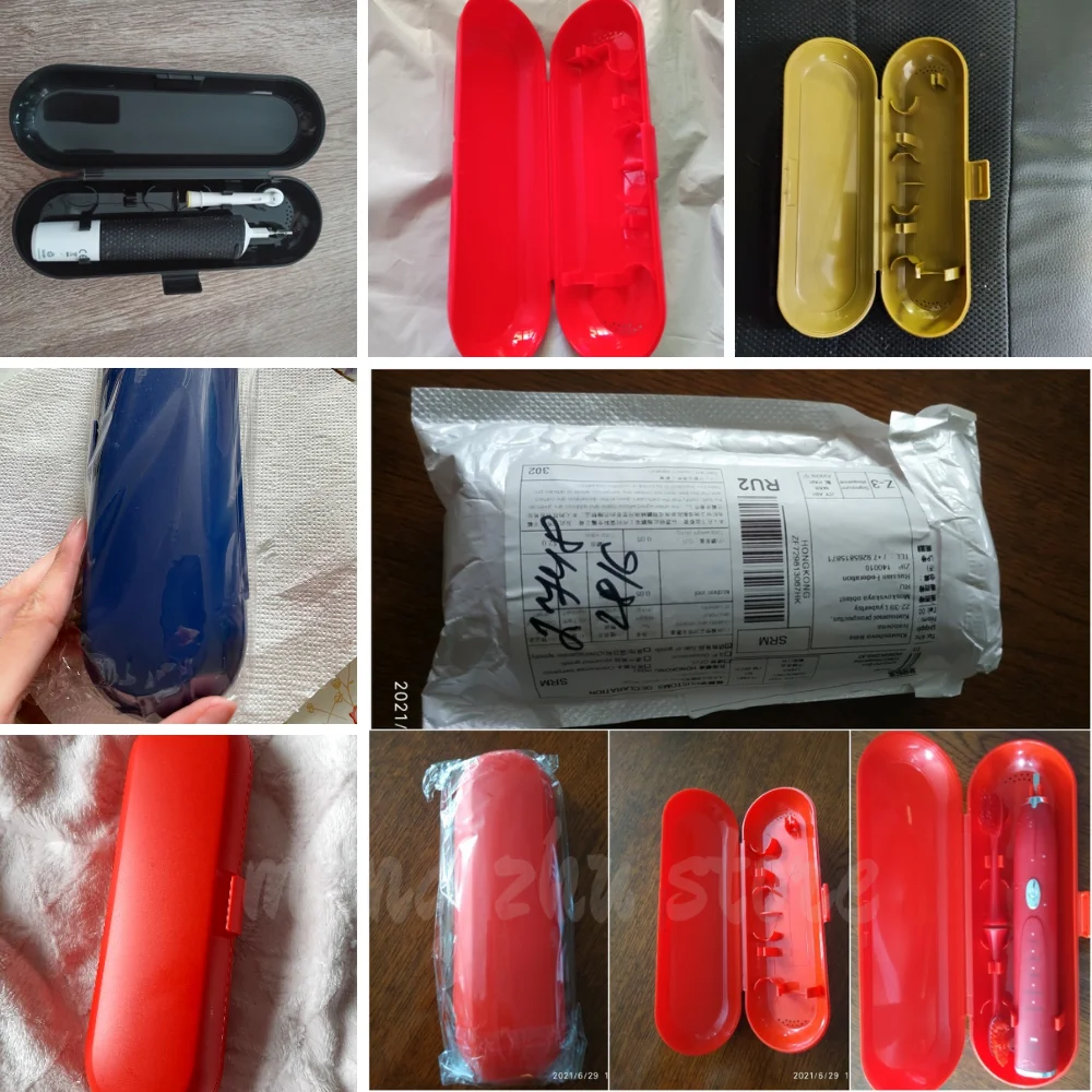 Контейнер для хранения Универсальная зубная щетка с матовой поверхностью