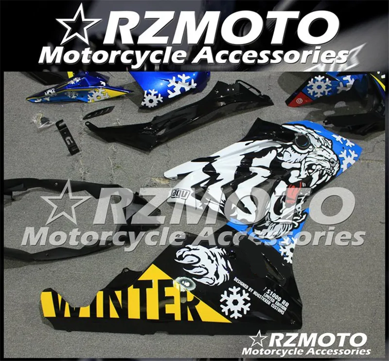 Новый ABS мотоцикл обтекатель комплект для BMW S1000RR 2015 2016 кузова литья под давлением