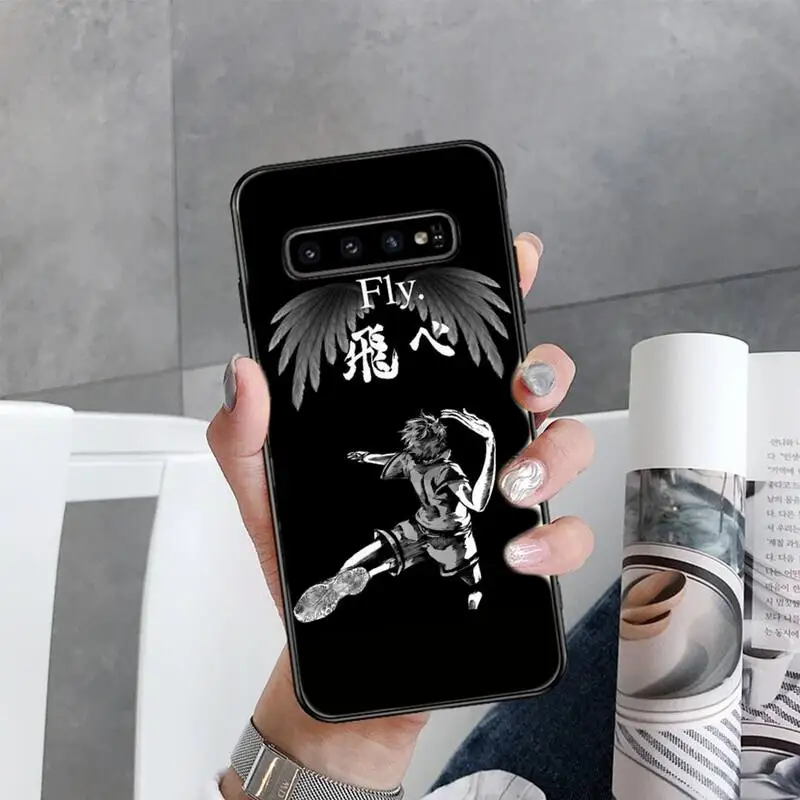 

Haikyuu Hinata attacks Anime Phone Case For Samsung Galaxy S7 S8 S9 S10 S10e S20 s21 s30 plus lite Ultra 5g