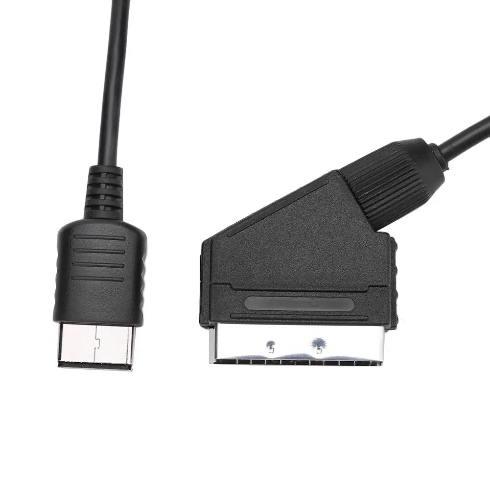 Адаптер для кабеля RGB Scart 1 8 м/6 футов VGA RCA аудио кабель Шнур SEGA Dreamcast DC PVC DC|Кабели| |