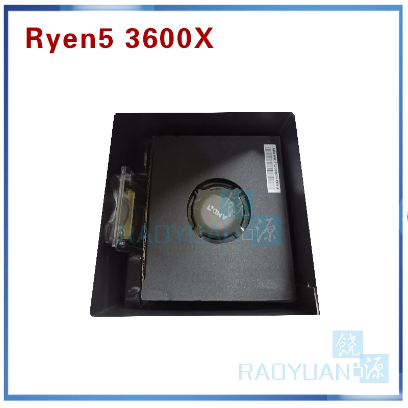 Процессор AMD Ryzen 5 3600X R5 3600X3,8 GHz шестиядерный 12-Thread 7NM 95W L3 = 32M 100-000000022 cpu Socket AM4 с охлаждающим вентилятором