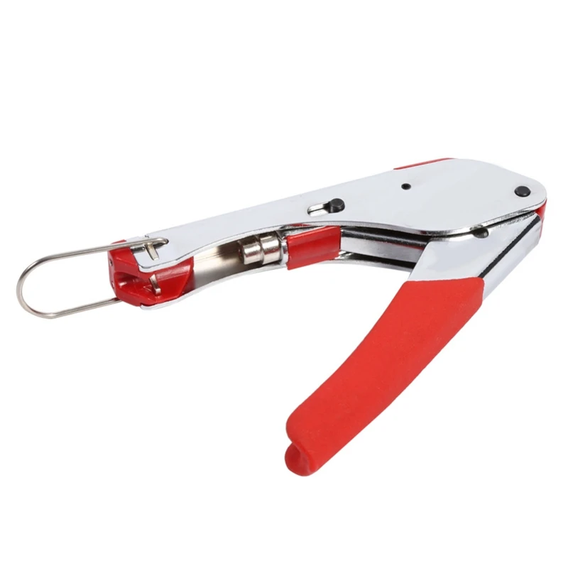 

Professional F Type Connector Crimping Tool Kit for RG58 RG59 RG6 Cable Stripper Coaxial Crimping Set