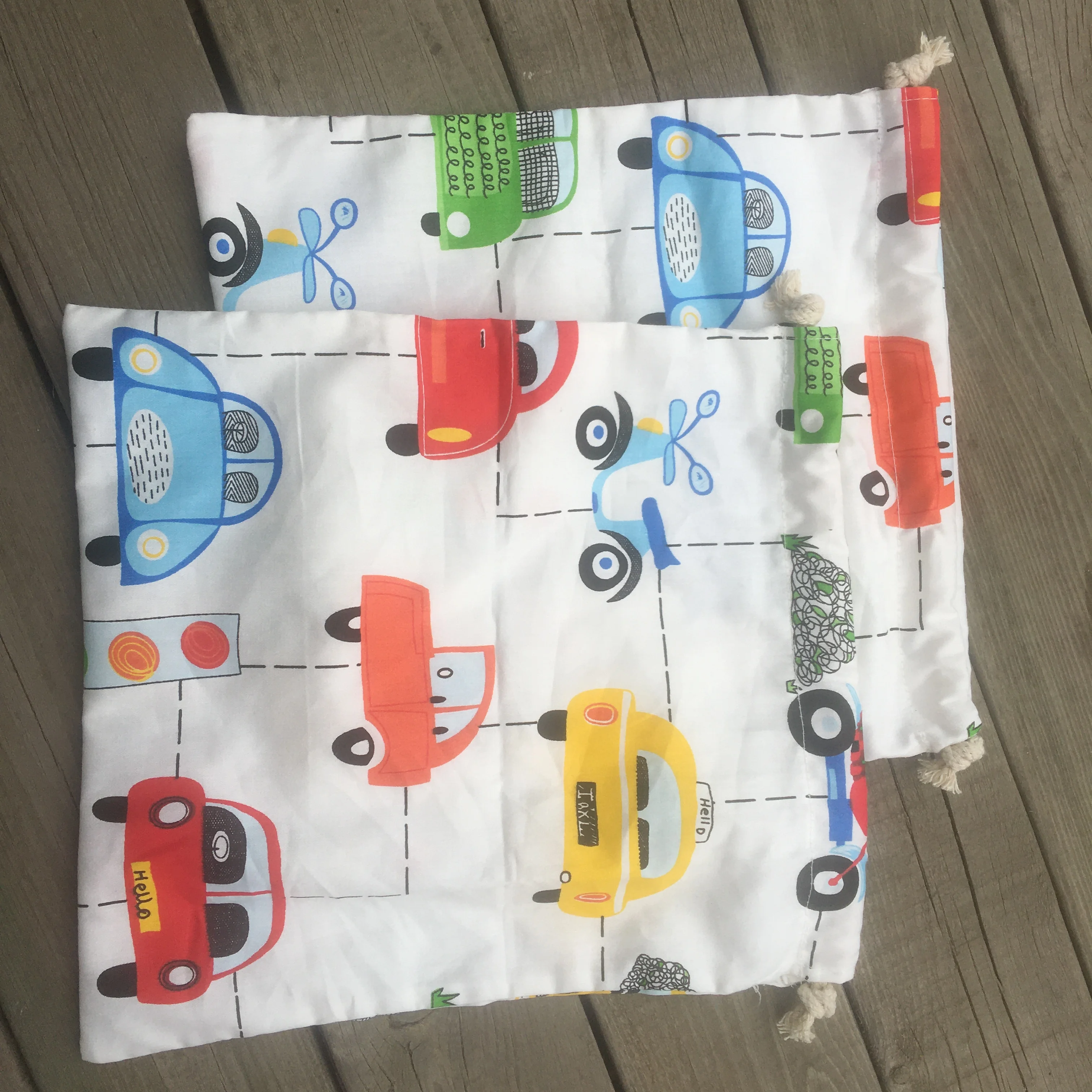 Саржевый Органайзер на шнурке из хлопка 1 шт. праздничная подарочная сумка для