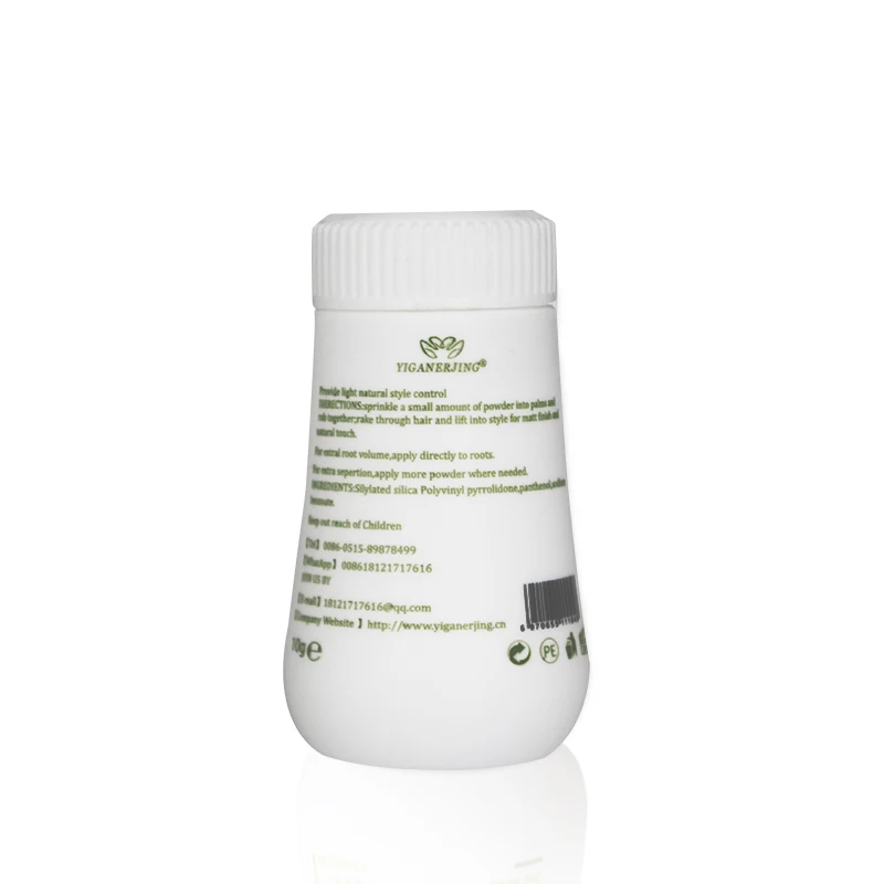 Пушистая пудра для укладки волос воск тонкая воска линия увеличивает объем