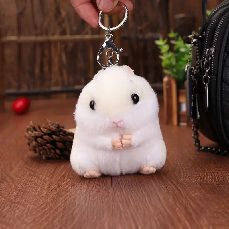 Плюшевые игрушки миниатюрный кавайный симулятор хомяка мультяшная милая