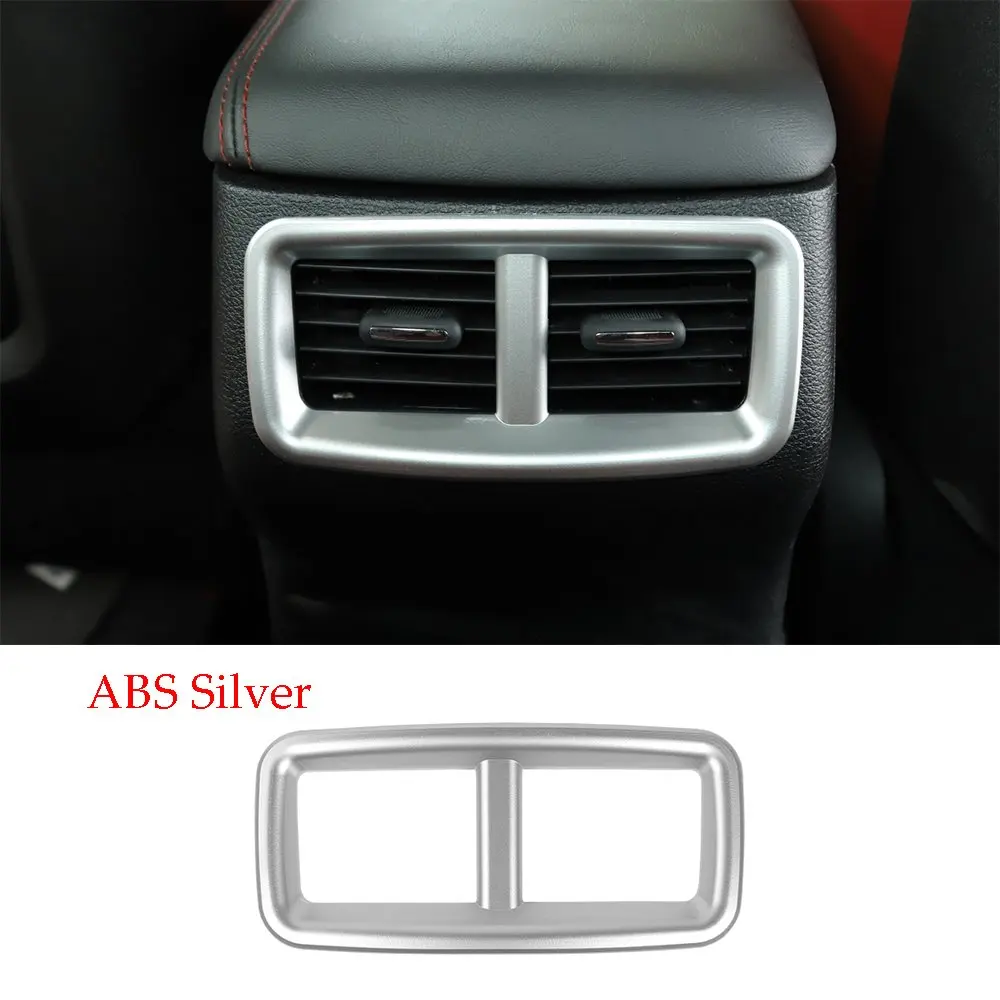 

ABS Rear Air Vent Outlet Decoration Cover Fit for Dodg Challenger 2015-2020