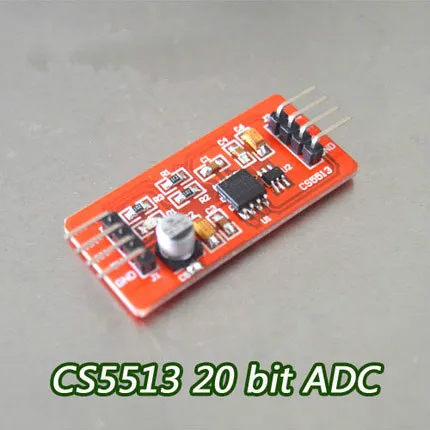 Модуль сбора AD 20-bit ADC CS5513 аналоговое напряжение для платы разработки цифрового