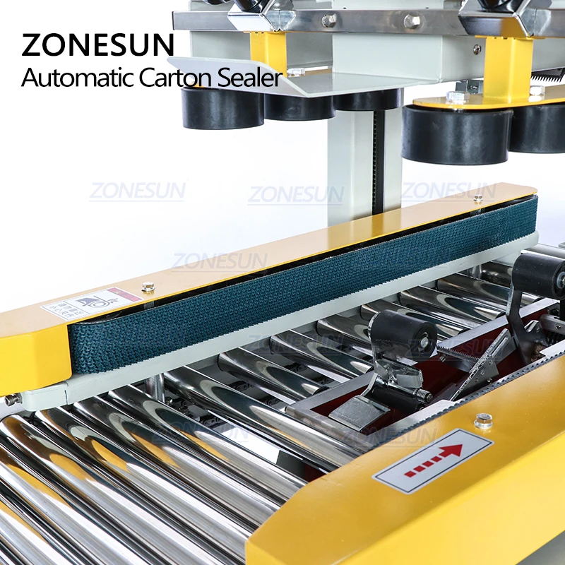 ZONESUN автоматический упаковщик картона упаковочная машина клейкая лента коробка