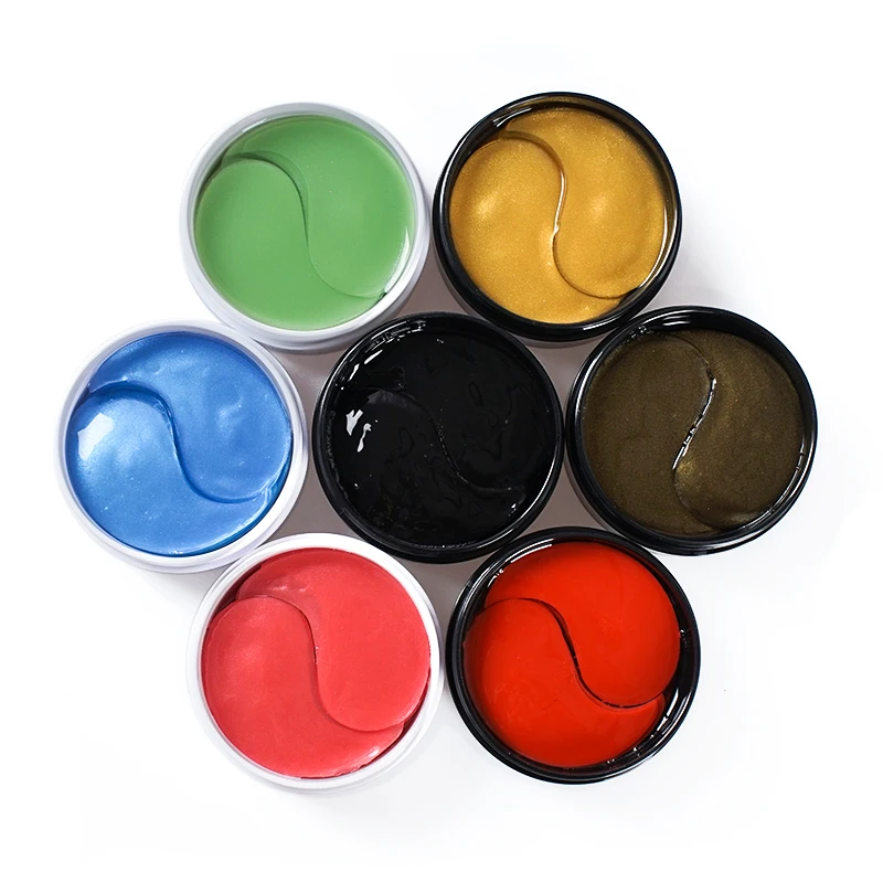 Патчи под глаза гидрогелевые увлажняющие против морщин и темных кругов глазами 24