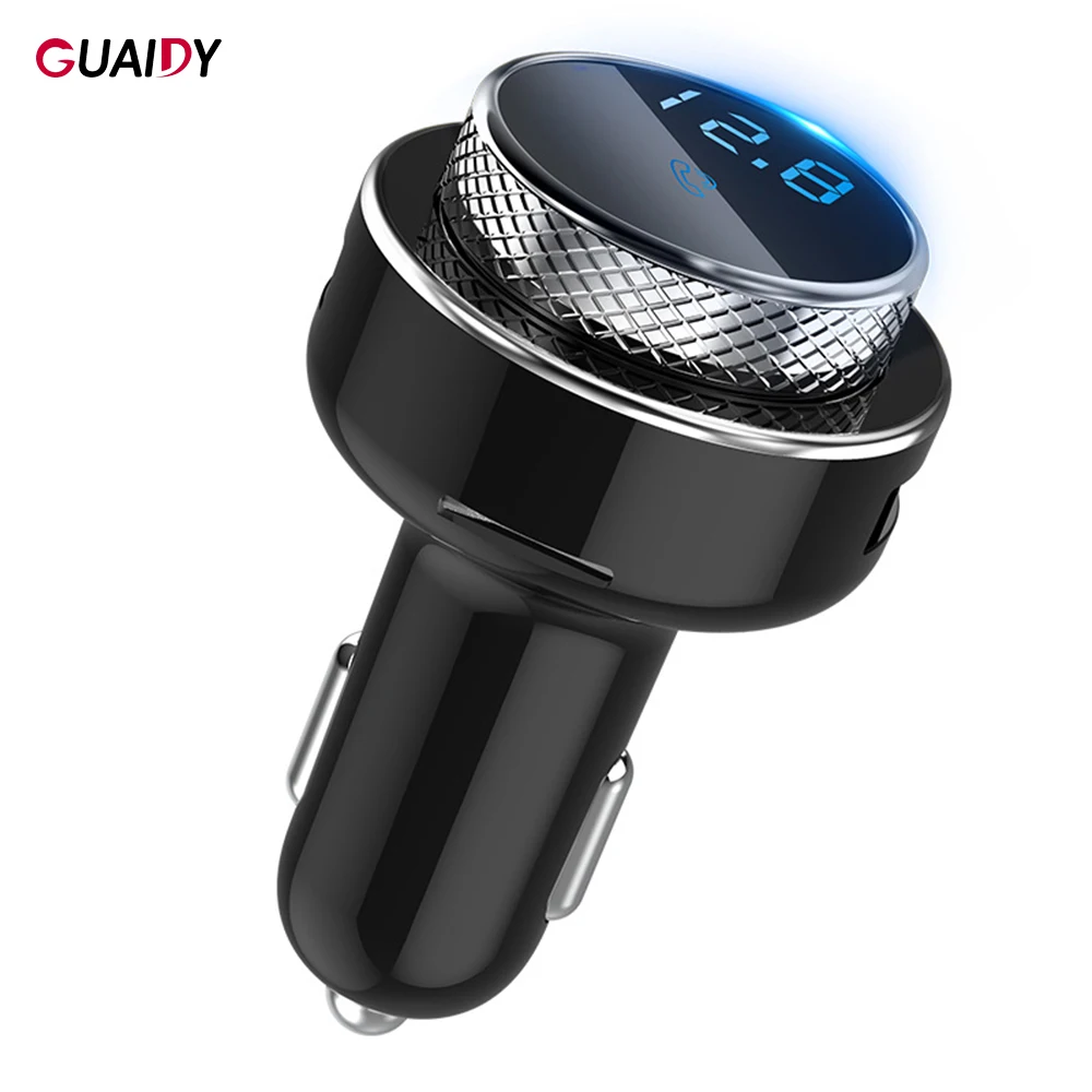 Автомобильное зарядное устройство с функцией быстрой зарядки и поддержкой