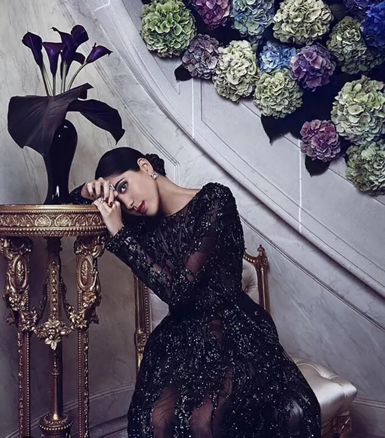 2019 осеннее Новое поступление женские черные сетчатые Мини платья роскошное