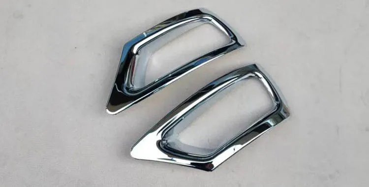 Передняя Задняя противотуманная фара хромированная накладка Чехлы для