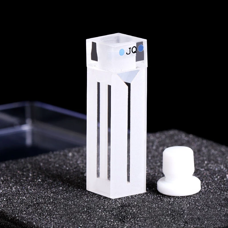 Кварцевый микро-флуоресцентный герметичный кювет 350 мкл