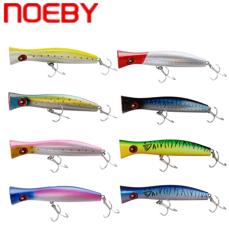 NOEBY Popper Bait 200mm/115.2g Top Water Floating Isca Artificial Para Pesca Fishing Tackle Leurre Souple Wobbler Lure | Спорт и