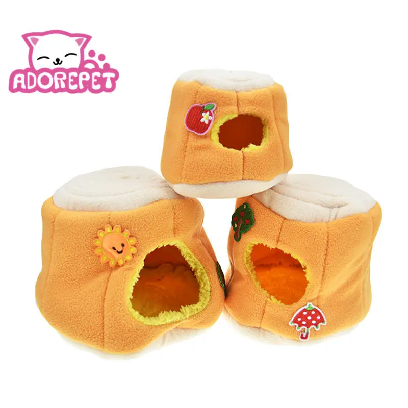 Теплый зимний флисовый хомяк с кроватью для кормления ежик крыса Сирия уютная