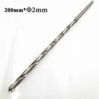 2mm3mm4mm5mm6mm length 160mm 300mm extra long hss straight shank drill bit wood aluminum and plastic extended twist drill