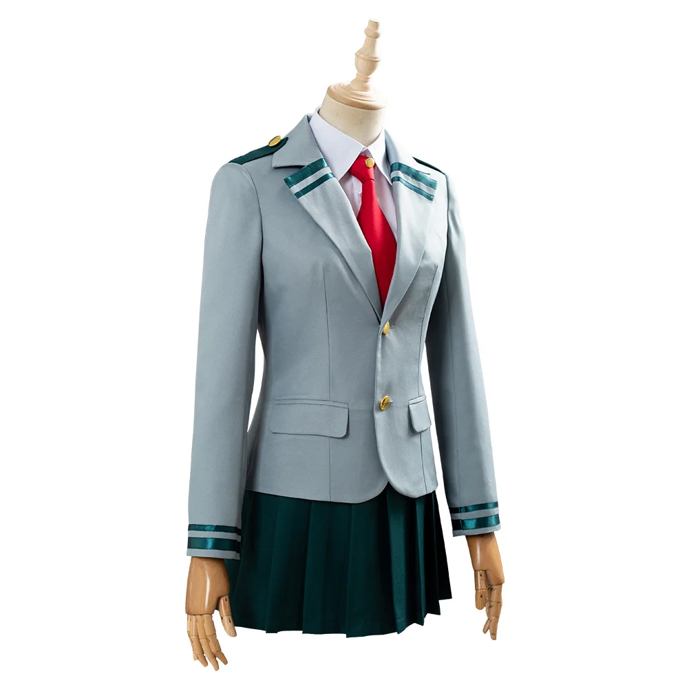Костюм для косплея моя геройская Академия Boku no Hero очако урарака костюм Asui Tsuyu