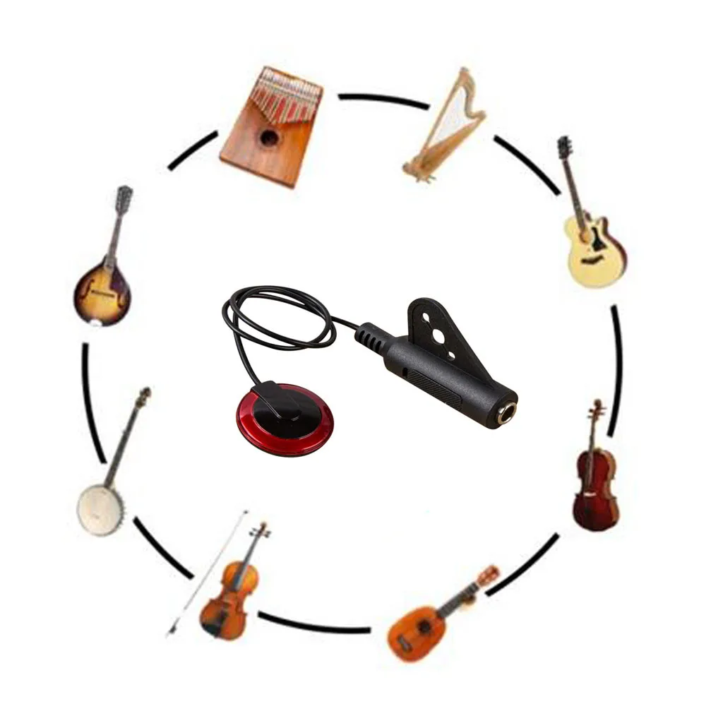 Акустические звукосниматели Акустическая гитара звукосниматель аксессуары