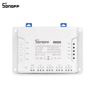 sonoff 4ch pro r3 wifi remote control light power switch rf 433 mhz multi channel 4 gang way for smart home automation modules