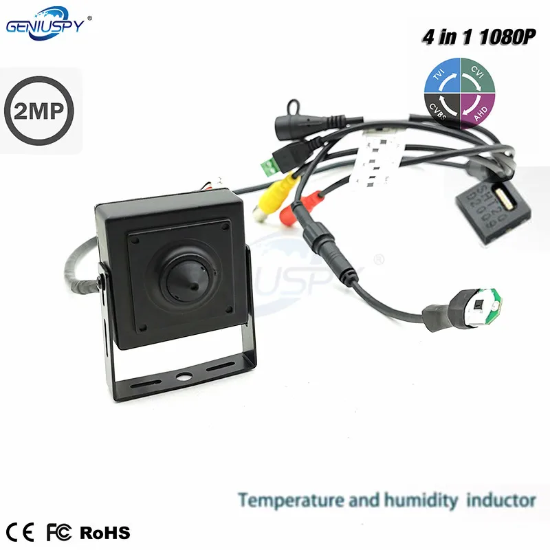 

Миниатюрная Функция измерения температуры и влажности 40 х40 мм K9ATCC Panasonic MN34227PL 4 в 1 Ahd Tvi Cvi Cvbs камера с поддержкой сигнализации