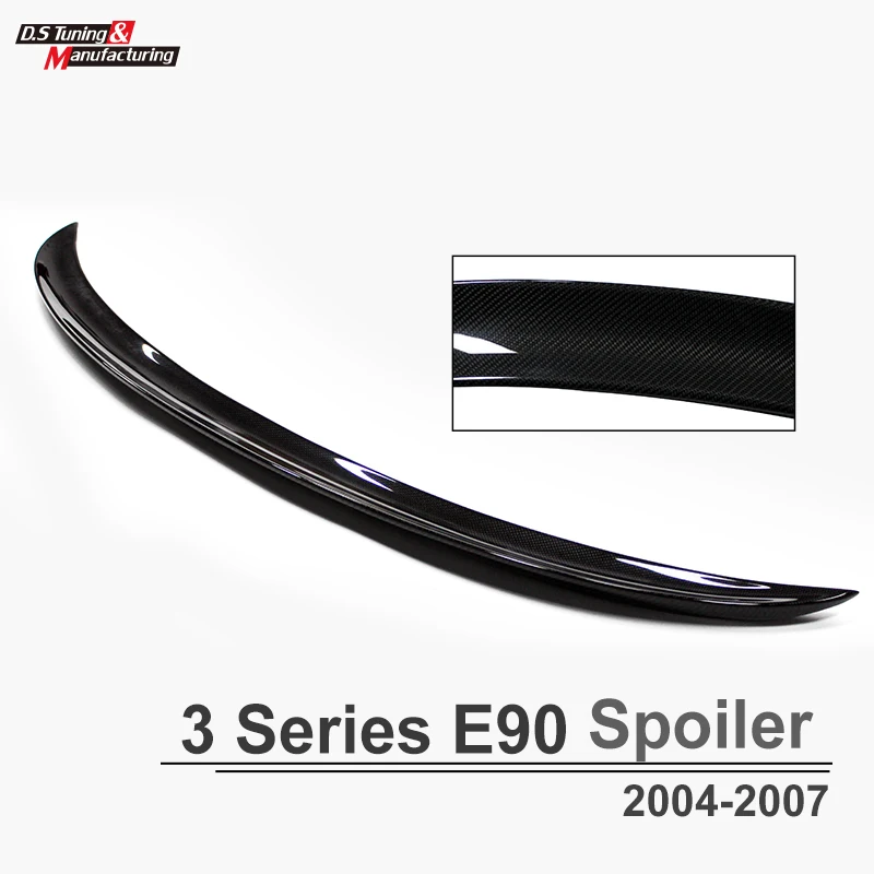 2005 - 2011 E90 Carbon Fiber Rear Trunk Wings Cf Spoiler For Bmw 3 Series 4-door Sedan | Автомобили и мотоциклы