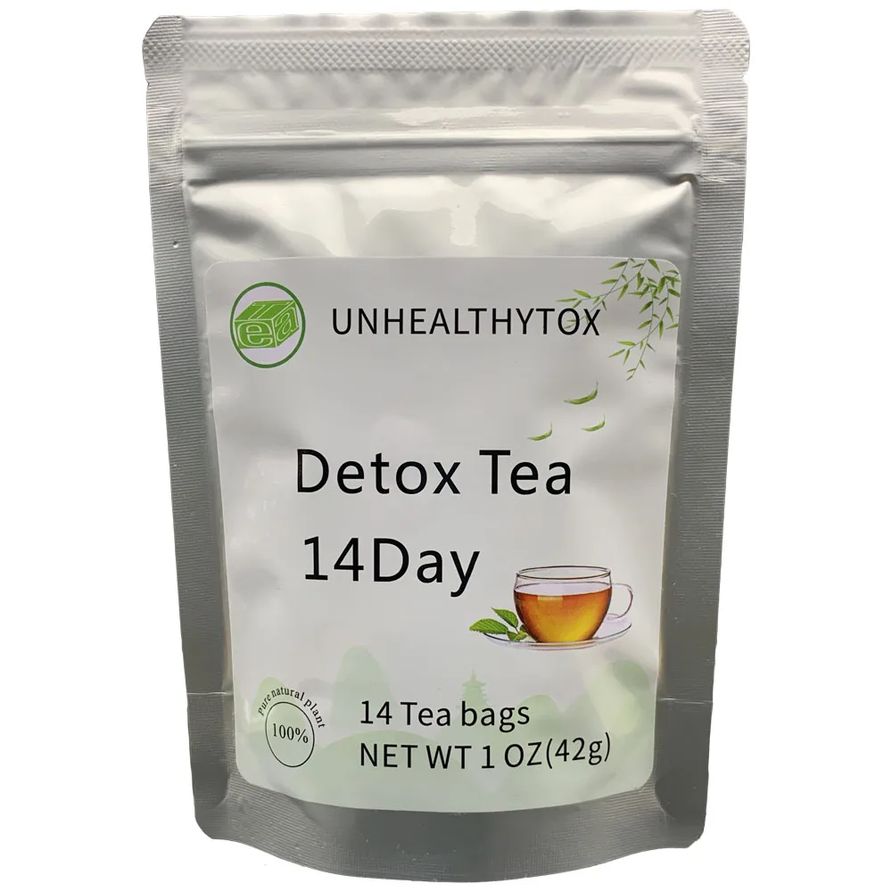 14 дней Детокс чай органический Потеря веса очиститель для толстых жиров точек