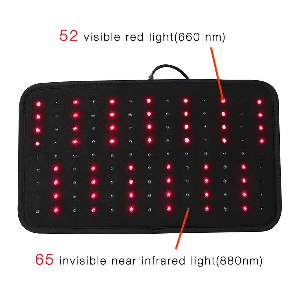 dgyao infrared and red light therapy device muscle recovery wearable massage relax at home family friend gift safe easy use free global shipping