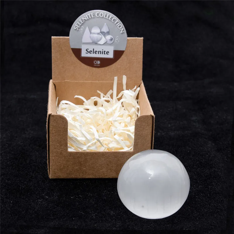 1pc ball 1 шт селенитовые камни и минералы натуральное сердце Пирамида любовь кварц исцеляющий украшение - Цвет: 1pc ball