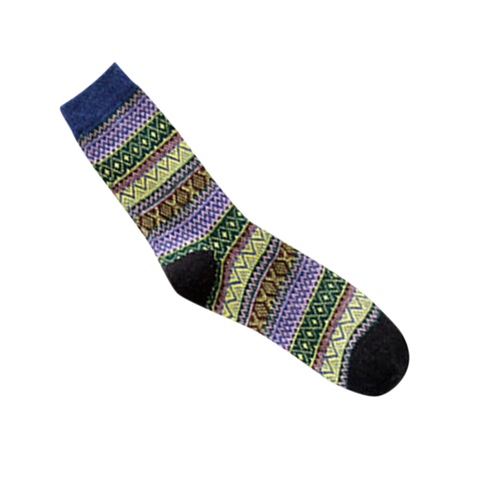 

Harajuku Womens Vintage Style Thick Wool Warm Winter Socks Comfortable Cotton Sweat-absorbent Socks De La Mujer носки женские