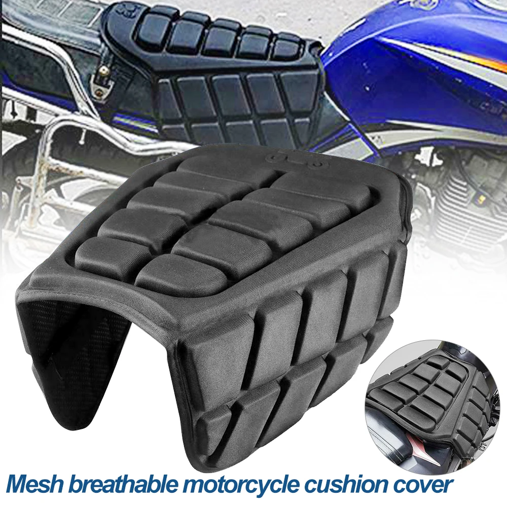 

Universal 3D Air Comfort Gel Motorcycle Seat Cushion Pad Cover Pressure Relief Motorbike Pillow Decompression Cooling Pad
