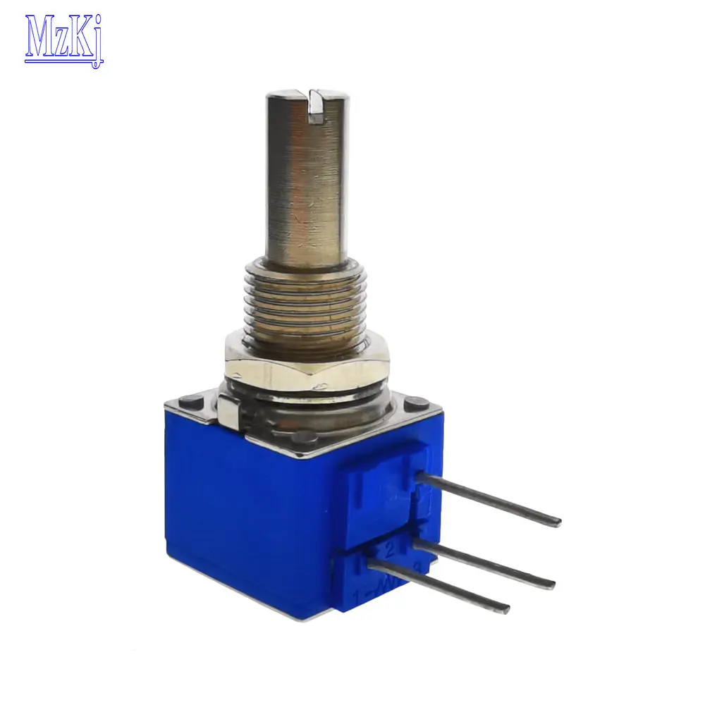 10PCS 25K 2W New Original USA Single-Unit Rotary Potentiometer 81A1AB28A17 | Электронные компоненты и