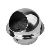 absf 304 stainless steel air vent round grille ventilation cover wall vent outlet 4 inch