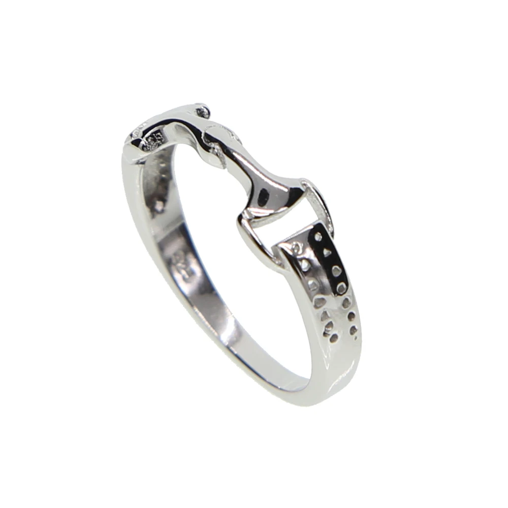 2020 Настоящее серебро 925 пробы женское и мужское кольцо с конским куском новое