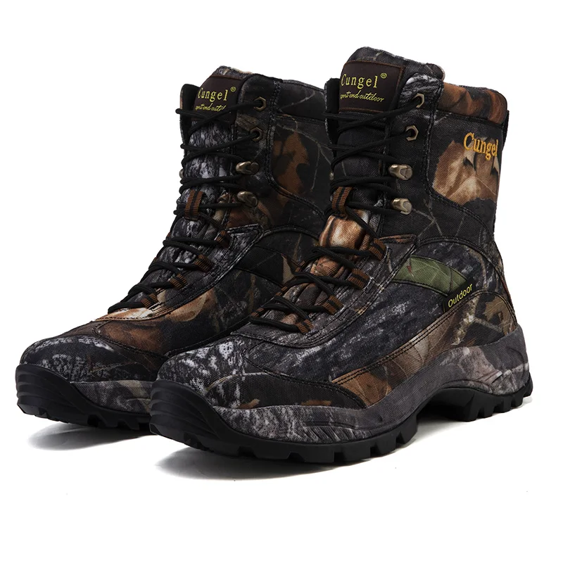 Hiking shoes military boots camouflage outdoor men's boots waterproof boots Hunting Boots Classics Style