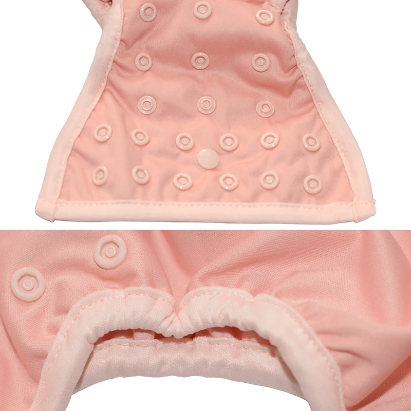 Miababy (6 шт./лот) тканевые подгузники для новорожденных водонепроницаемые дышащие и