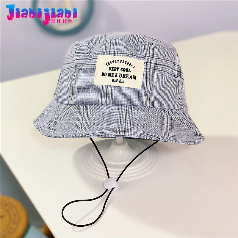 Панама для малышей весенне-летний тонкий тканевый детский солнцезащитный экран